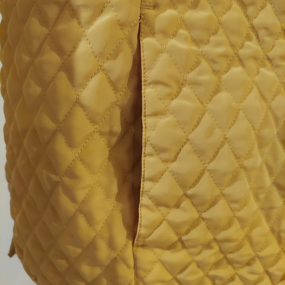 Nordic Lights Vintage Yellow quilted Jacket, Large - Picture 3 of 10
